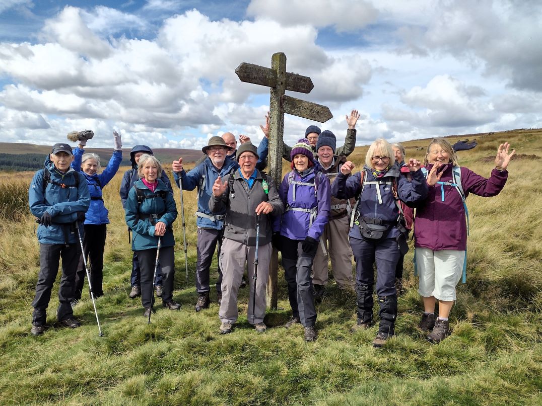 Fancy joining us for a walk? group shot