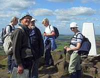 moderate walk near trig point
